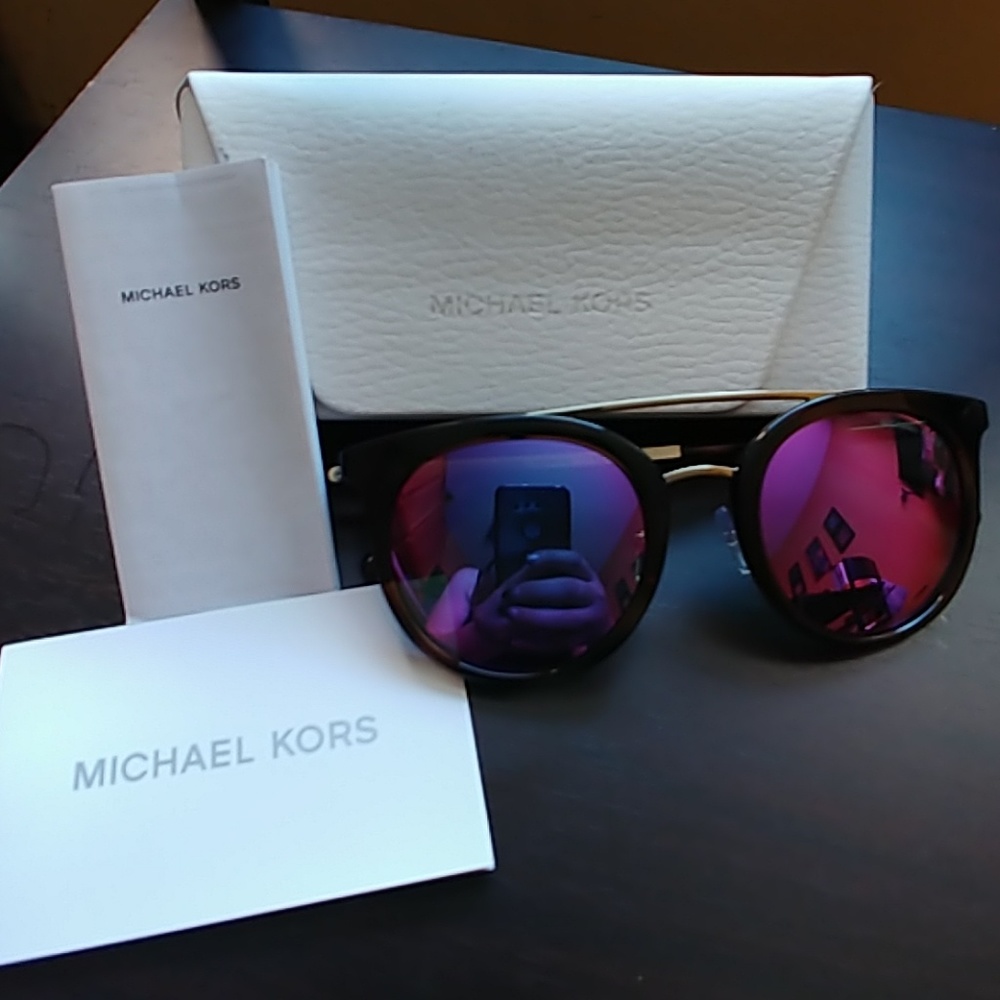 Michael Kors mirrored sunglasses